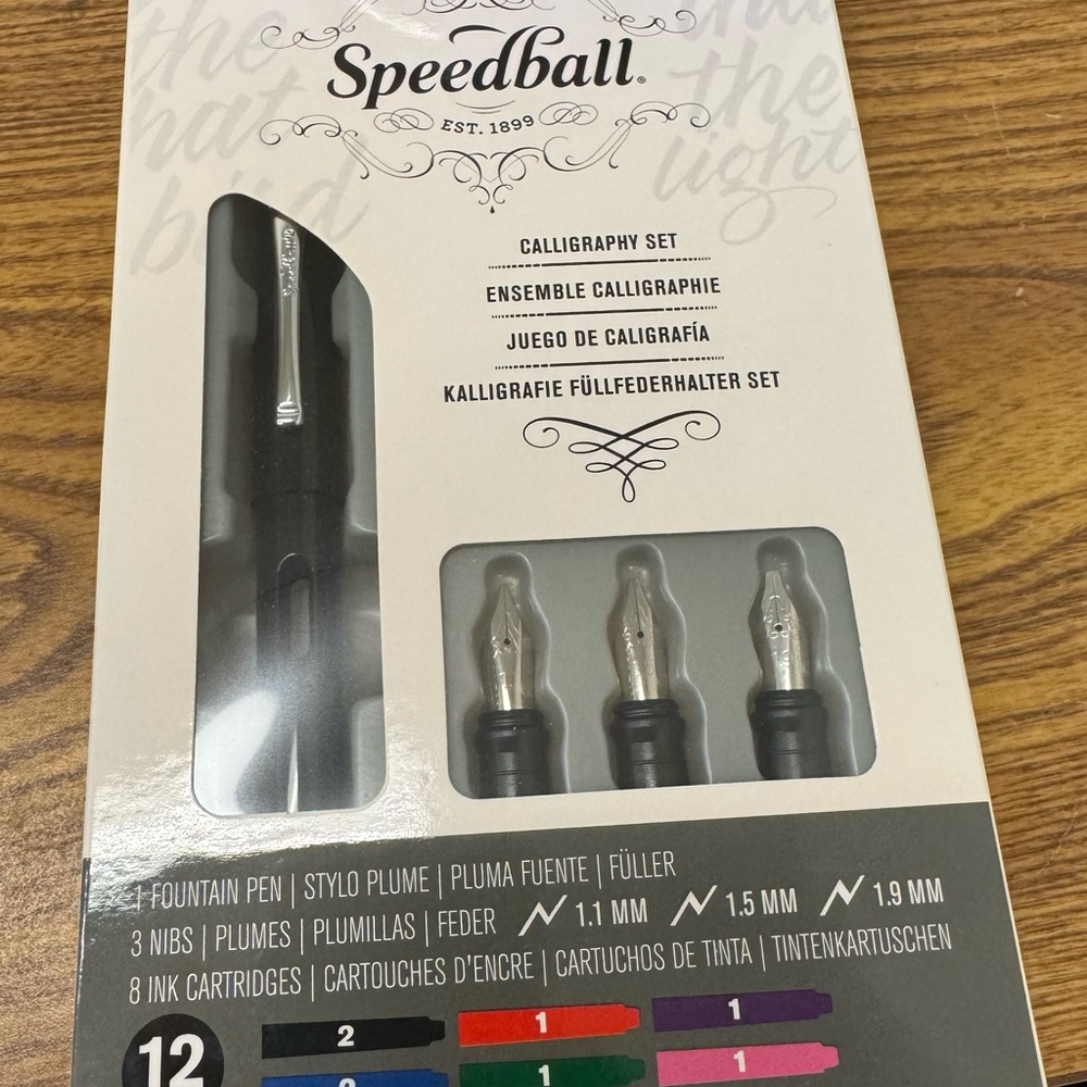 Calligraphy Set speedball 12pc